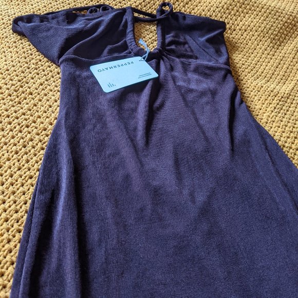 Peppermayo - Your Revolution Midi Dress - Chocolate  / AU 6 - Picture 3 of 5